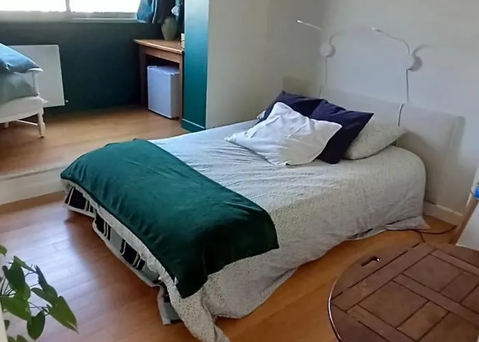 Alojamento de Acomodação e Pequeno-almoço Espace Privé, Balcon Vue Montagnes Pour 1 à 4 Personnes Grenoble